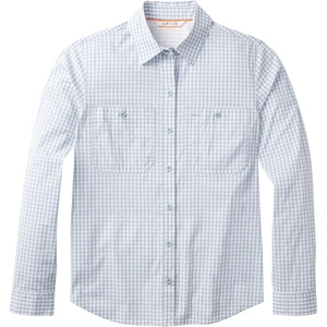 image:imageOrvis River Guide LongSleeve Shirt for Women  Timeless Classic with QuickDry Fabric UPF 30 Outdoor ComfortPewter Blue Gingham
