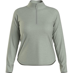 image:imageOrvis Womens DriCast 14 Zip Performance Shirt Lightweight Breathable QuickDry Sun TopCeledon