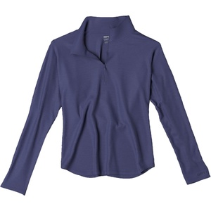 image:imageOrvis Womens DriCast 14 Zip Performance Shirt Lightweight Breathable QuickDry Sun TopMountain Dusk