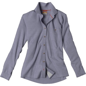 image:imageOrvis Womens LongSleeved Tech Chambray Work ShirtWisteria